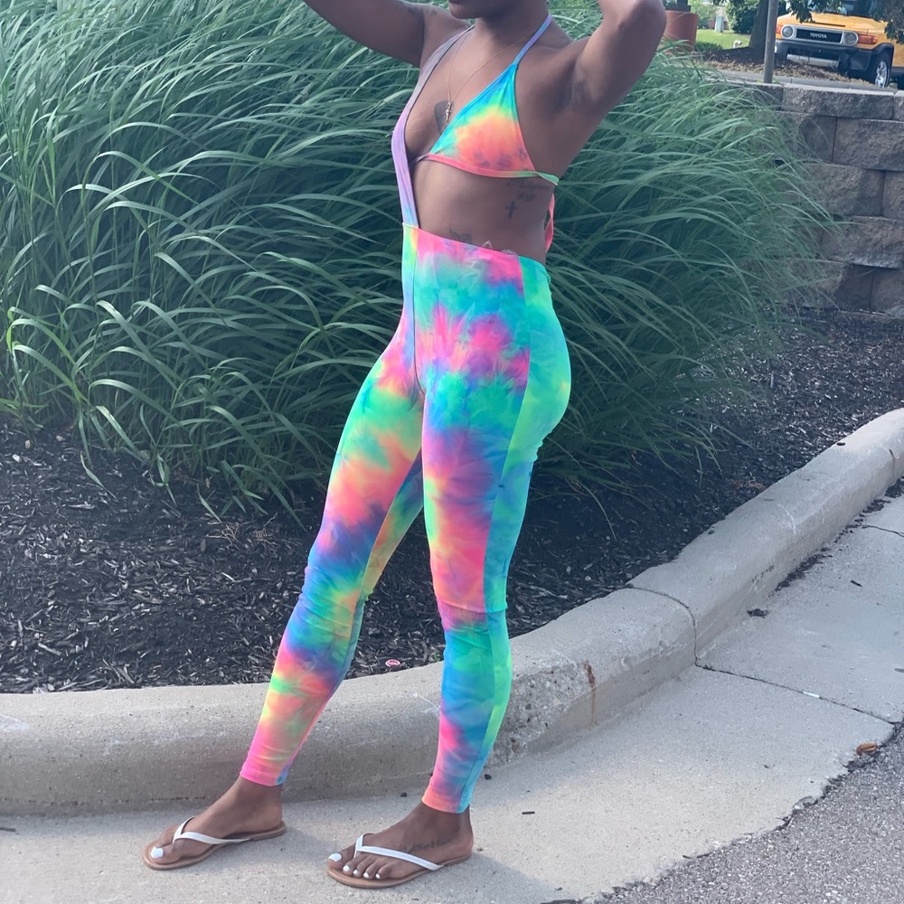 Tie-Dye Jumpsuit